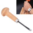 thumbnail image 2 of Wood Carving Chisel Gouge , Chisel Woodworking Knife Cutting Knife Tool Beech Handle Steel Blade for Woodworking, 2 of 9