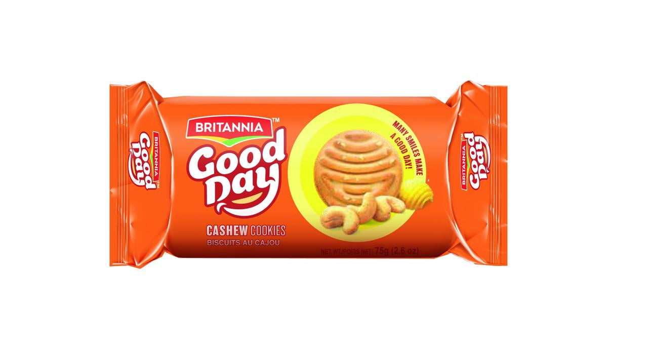 Britannia Good Day Cashew Cookies 75 g