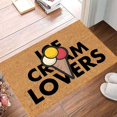 thumbnail image 4 of 16x24 Inch Outdoor Doormats Coir Entrance Doormats for Front Door Summer Outdoor Rug Rectangular Entryway Welcome Doormat Mat for Home Indoor Farmhouse Funny Kitchen Mats Patio, Ice Cream Lovers, 4 of 6