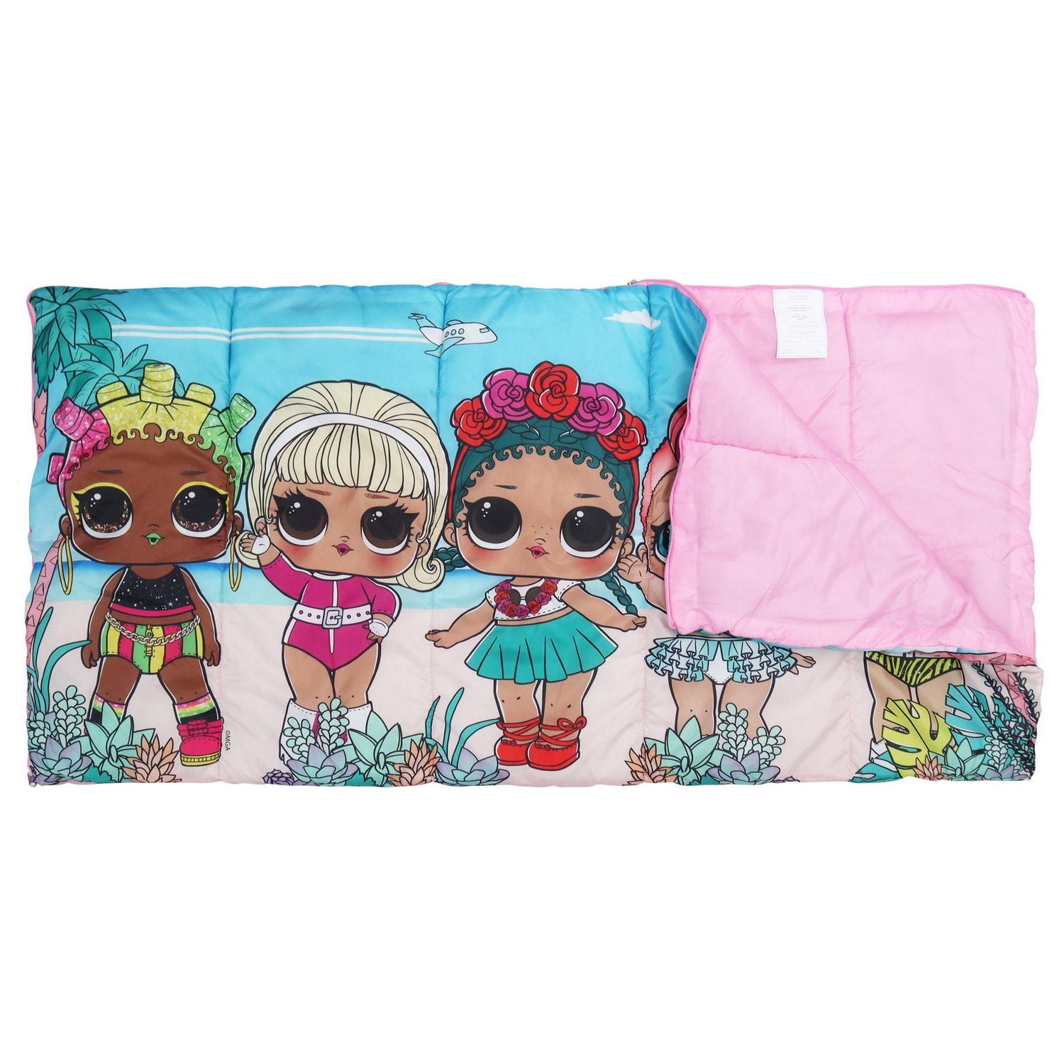 Sac de couchage pour enfant LOL Surprise avec sac de sport