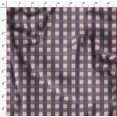 thumbnail image 4 of Soimoi Pink Cotton Cambric Fabric Check Check Printed Fabric 1 Yard 42 Inch Wide, 4 of 5
