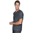 thumbnail image 2 of Landau Essentials Haut de Sarrau à Encolure en V : 1 Poche, Réversible, Unisexe, Coupe Classique Décontractée Sarraus Médicaux 7502, 2 of 10