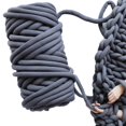 thumbnail image 2 of AMERTEER Hand-Woven Blanket Wire Cored Wire Cloth Strip Thick Wool Diy Blanket Material Can Not Be Washed Off, 2 of 5