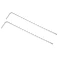 thumbnail image 1 of Unique Bargains 3/32' Ball End Hex Key Wrench, L Shaped Long Arm 40Cr Repairing Tool, SAE 2 Pack, 1 of 5