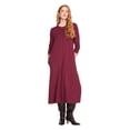 thumbnail image 1 of Robe longue avec coutures piquées George pour femmes, 1 of 6