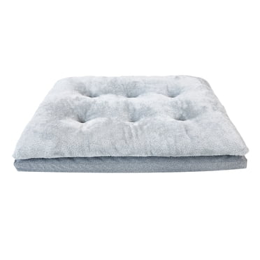 Pet Spaces Lit pour chien 36 po avec plateau-coussin - Gris