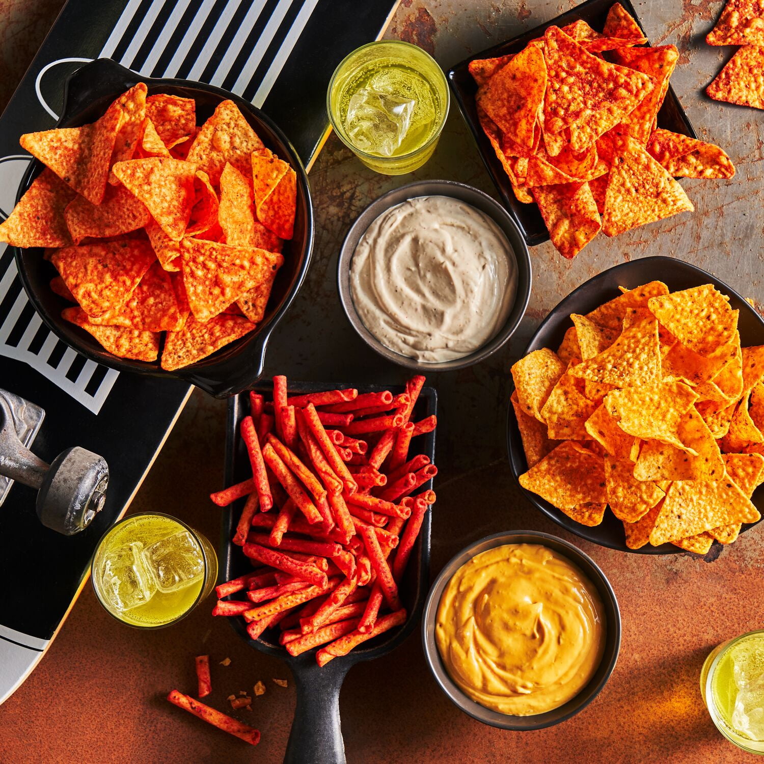 Doritos Chips tortilla aromatisées Nacho épicé