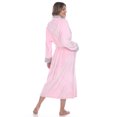 thumbnail image 4 of White Mark Women's Super Soft Lounge Robe, 4 of 6
