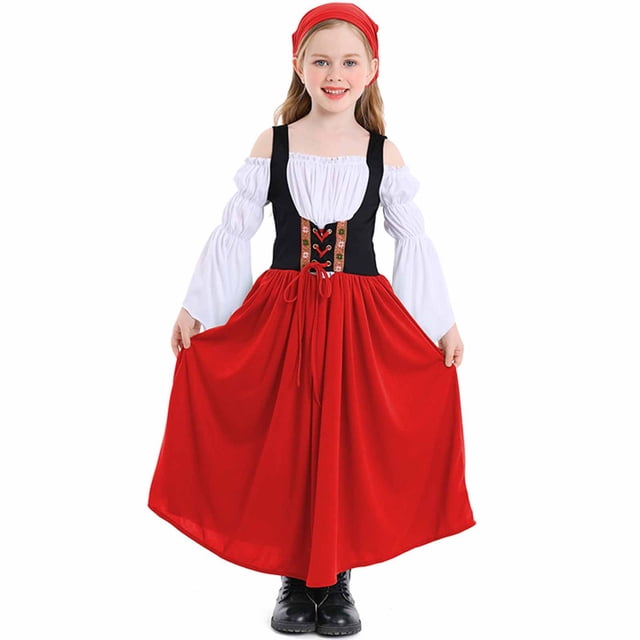 Robes pour Enfants pour Mariages à Manches Longues à Col Rond Robe Longueur Cheville pour Femmes Couleur Unie Robe Longueur Cheville à Manches Longues à Col Rond Rouge m
