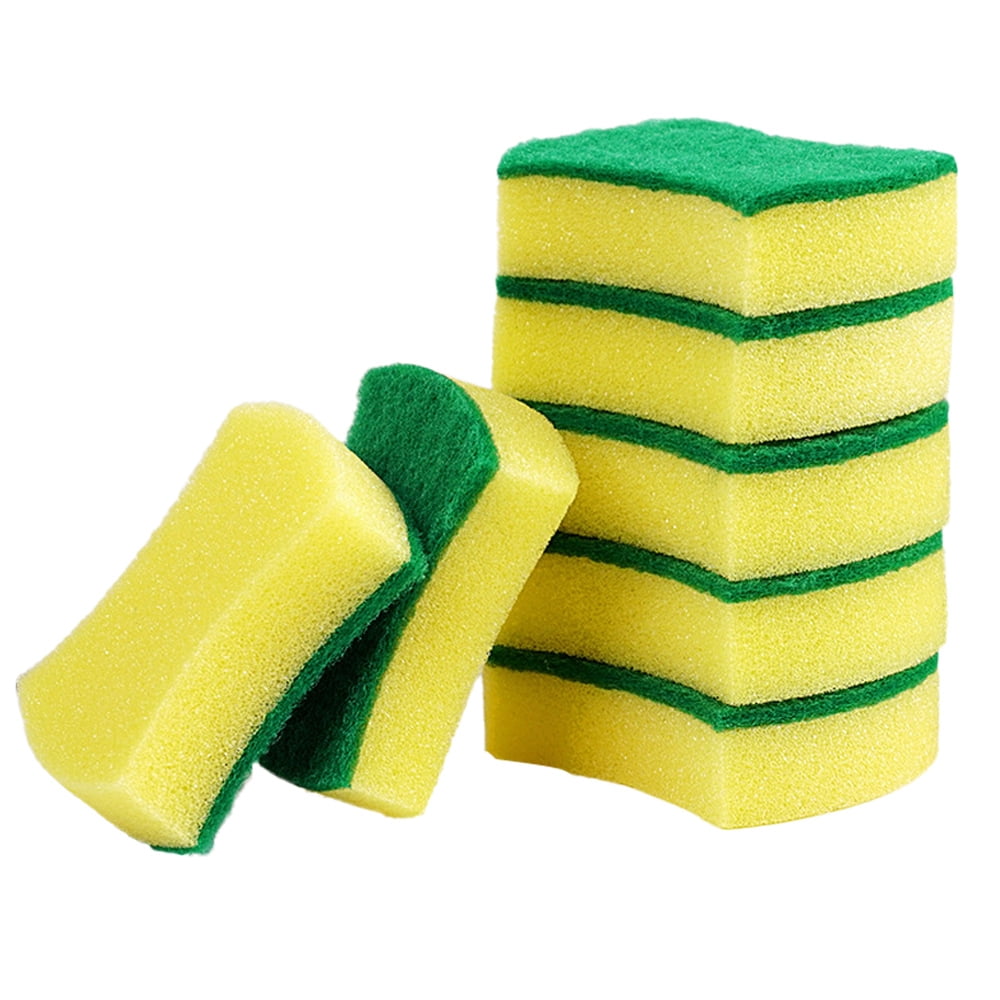 Dish Washing Sponge Household Use, Non Scratch Soft Microfiber Sponge, Strong Decontamination Double Sided Design Comfort And Control (Pack Of 20)