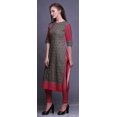 thumbnail image 3 of Bimba Robes Tuniques Droites pour Femmes Kurta d'Été Imprimée, 3 of 6
