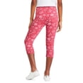 thumbnail image 4 of George Girls' Printed Capri Legging, 4 of 6