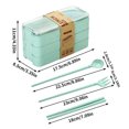 thumbnail image 3 of EGNMCR Lunch Box, Bento Boxes W Heat Straw Three-layer Lunch Box For Office Workers Can Be Microwave Heated Layered Lunch Box Student Compartment Lunch Box Lunch boxs, 3 of 5