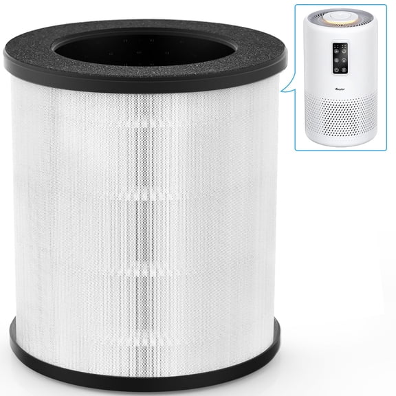 Air Filtre de Remplacement pour Purificateur, Filtre HEPA Véritable H13 pour Purificateur d'Air A2, 1 Pce