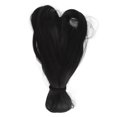 thumbnail image 2 of Long Braided Ponytail, Wig Ponytail Trendy Elegant Black  for Birthday, 2 of 7