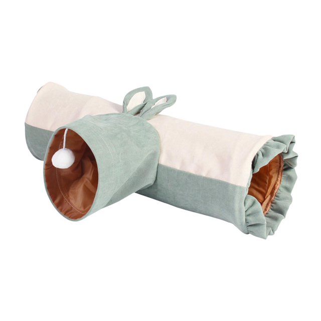 Tunnel pour Cochon d'Inde Jouet Interactif Pliable pour Petits Animaux pour Hamster