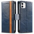 thumbnail image 3 of Case for iPhone 11 Cover Leather Wallet Folio Case Book Design Flip Magnetic Closure - Blue, 3 of 5