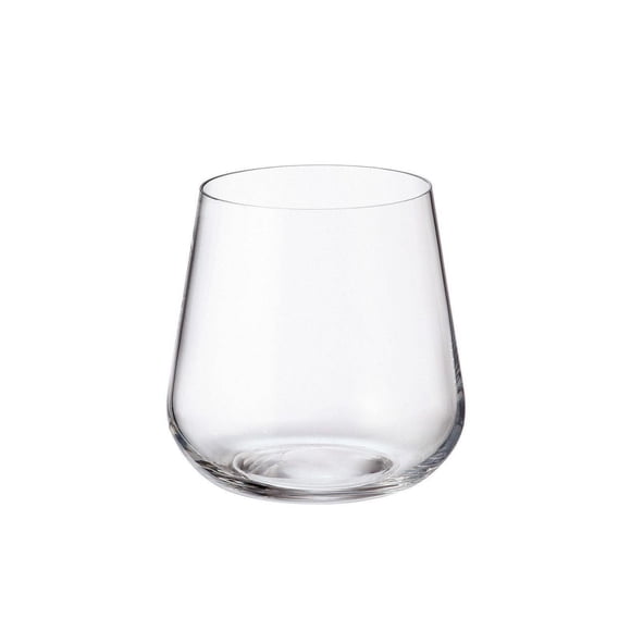 Verre Old Fashion Amundsen/Ardea de Crystalite Bohemia a 320 ml, Ensemble de 12