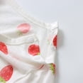 thumbnail image 4 of XASZHN Vêtements à Manches Courtes pour Garçons et Filles, Ensemble de Vacances Rouge 3-4 Ans, 4 of 7