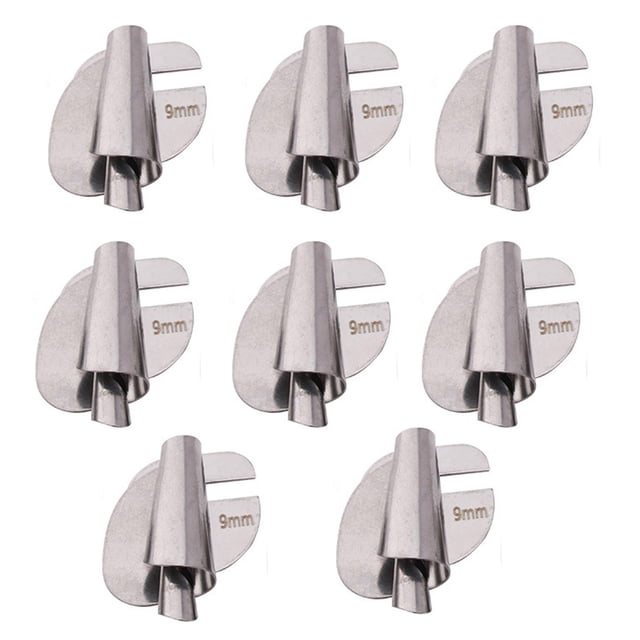 Birdeem Aiguilles pour Machine à Coudre, Pied Ourleur Roulé Universel 3-10Mm Grand