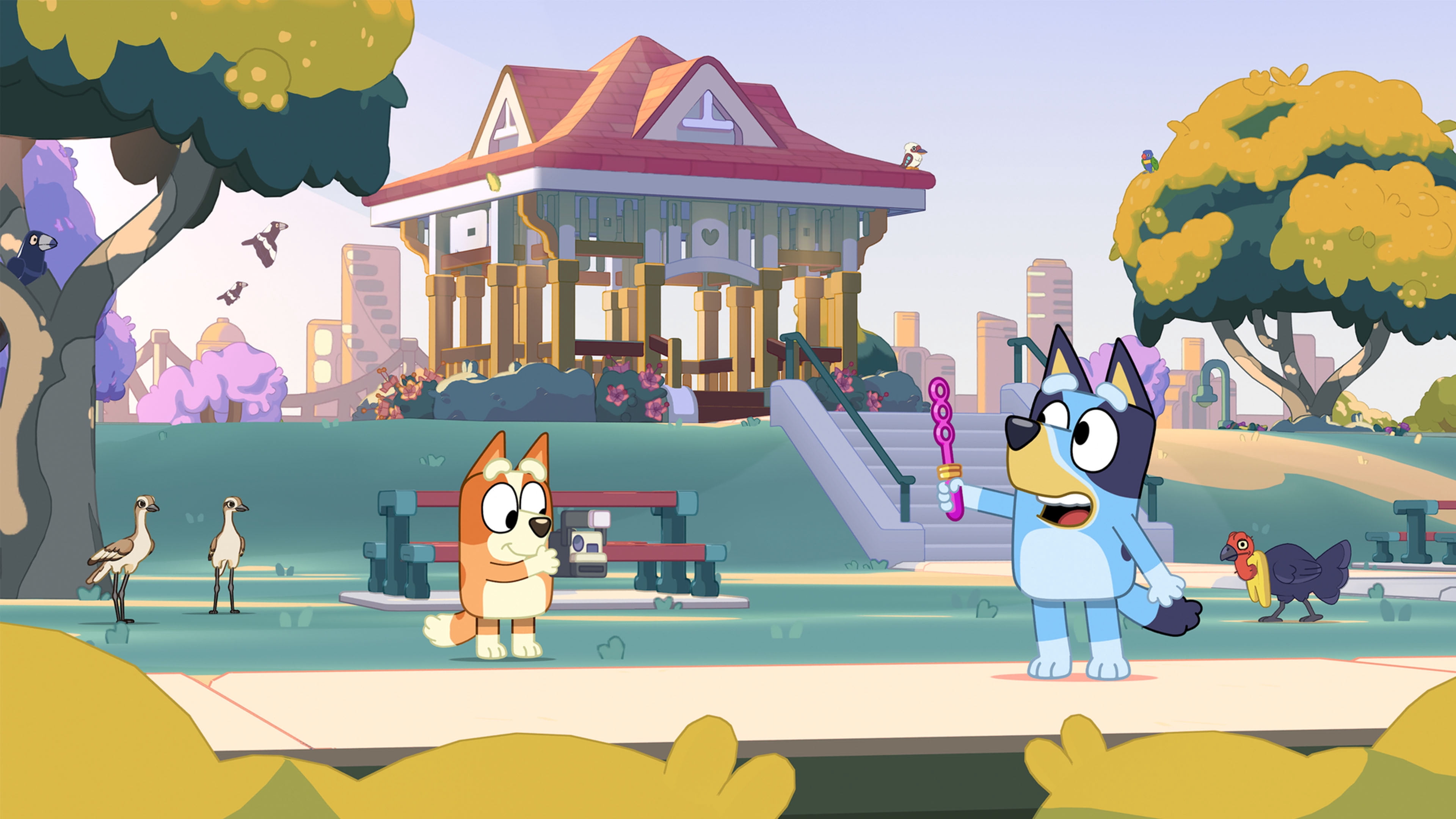 Jeu vidéo Bluey's Happy Snaps: Activity Book Edition pour (Nintendo Switch)