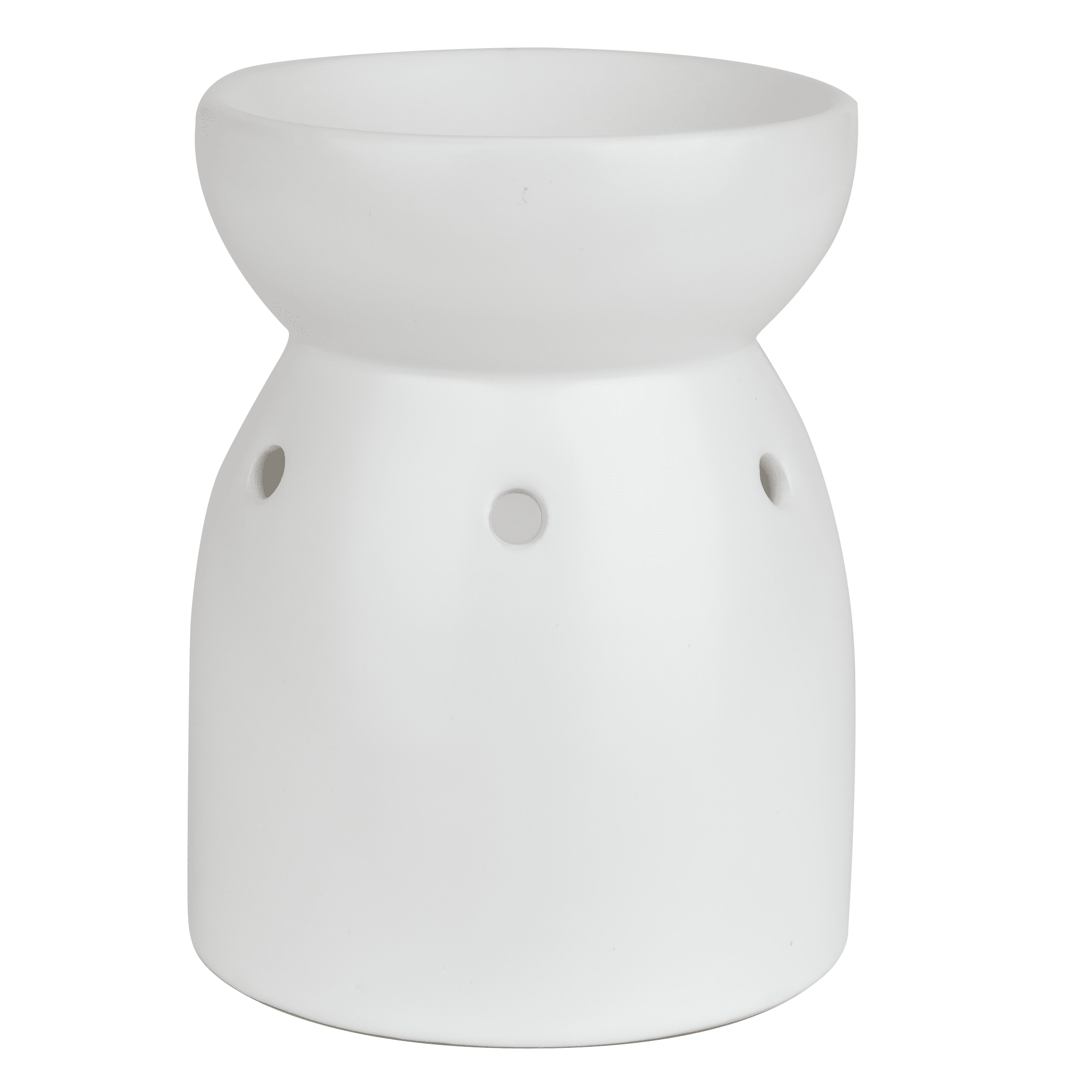 Réchaud à bougie chauffe-plat en céramique Mainstays, blanc, 1 pièce