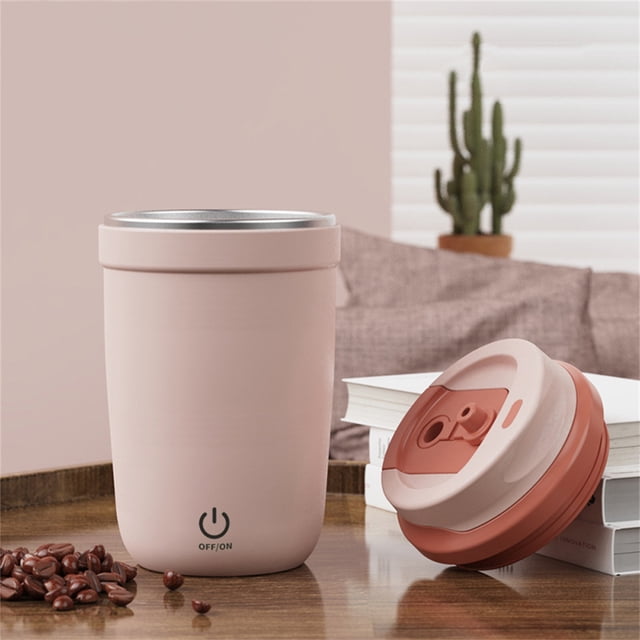 TIMIFIS Automatic Mixing Cup Stainless Steel Automatic Mixing Cup Rechargeable Portable Multifunctional Coffee Cup Kitchen Appliances