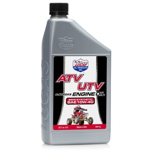 Lucas Oil Oil 10720 SAE 10W40; Semi-Synthetic; 1 Quart Bottle; ATV Engine Oil; Single