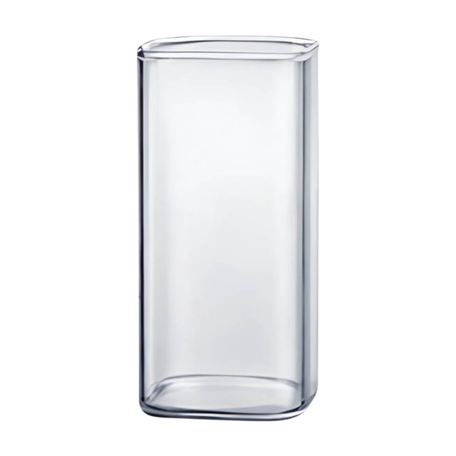 Rvkxad Transparent Glass Water Cup, Household Wide Mouth Milk Beverage Cup, Glass Cup Crystal Cup Drinking Glass