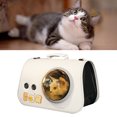 thumbnail image 3 of Cat Carrier, Breathable Mesh Lightweight Portable Pet Carrying Bag Cute  For Travel For Pets For Cats For Outdoor, 3 of 8