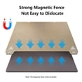 thumbnail image 3 of Plaque de Construction PEI/PEO Lit d'Impression 3D surface PEI Texturée + surface PEO Lisse Plateforme flexible en Acier à Ressort Magnétique Compatible avec les Imprimantes 3D Ender-3 S1/Ender-3 S1 Pro/Ender-5 S1/K1 - 235*235 mm, 3 of 8