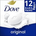 thumbnail image 2 of Dove Pain de Beauté 1/4 de Crème Hydratante Original, 106 g (12 pains), 2 of 6