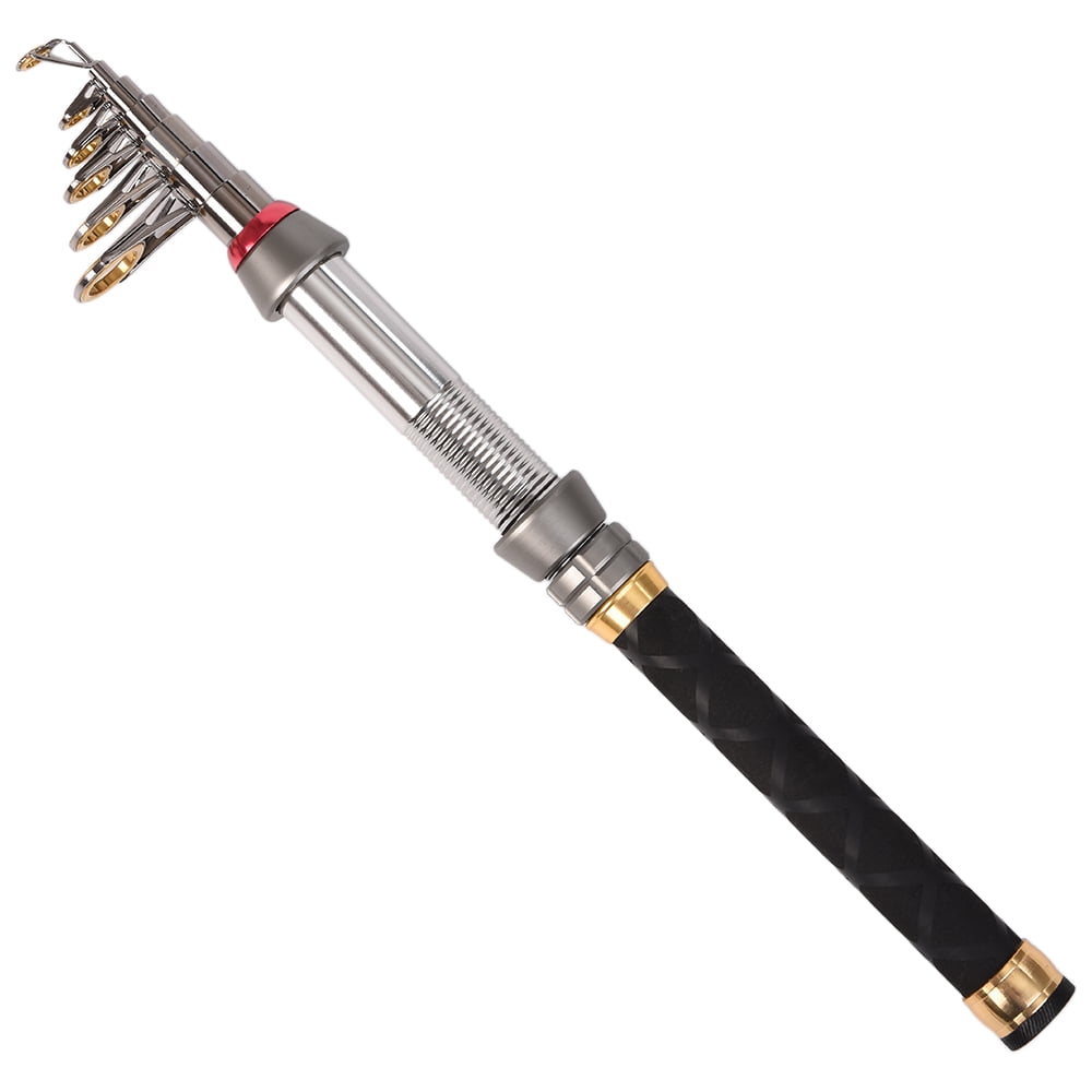 Carbon Fiber Telescopic Fishing Rod 1.3-2.4m Sea Rods Travel Fishing Rod Fishing Pole