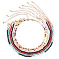 thumbnail image 1 of Bangcool Bead Necklace Vintage Adjustable 7PCS Assorted Bohemian Necklace Choker Necklace, 1 of 10
