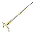thumbnail image 3 of relayinert Stainless Steel Pool Bridge Stick Accessory Adjustable Length Space Saving Billiards Enthusiasts Billiard Cue Bridge Silver and Gold Cue with High Head, 3 of 6