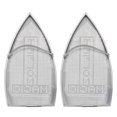 thumbnail image 1 of Unique Bargains Housse de Fer Antiadhésive Chaussure de Fer Aluminium Fer Électrique Outil d'Assistance 210x110mm Lot de 2, 1 of 6