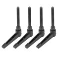 thumbnail image 3 of PCS Zinc Alloy Machine Knobs Adjustable Fixing Handle With Exquisite Workmanship,M8 Male Thread,for Machine Tool,Welding Equipment,Black, 3 of 8