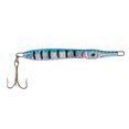 thumbnail image 1 of Eagle Claw QLNFBLS-20 Laser Needle Fish Jig, Blue/Silver, Size 4 Treble Hook, 20 grams, 1 of 1