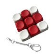 thumbnail image 2 of Milaget Clavier Jouet Sensoriel Clavier Bouton Touche Clavier Fidget Porte-Clés Blanc Rouge, 2 of 9
