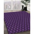 thumbnail image 3 of Ahgly Tapis Rectangulaire Lavable en Machine Intérieur Transitionnel Violet Profond, 4 Pieds x 6 Pieds, 3 of 7
