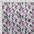 thumbnail image 4 of oneOone Polyester Spandex Dark Magenta Fabric Geometric Sewing Material Print Fabric By The Yard 56 Inch Wide-GD, 4 of 5