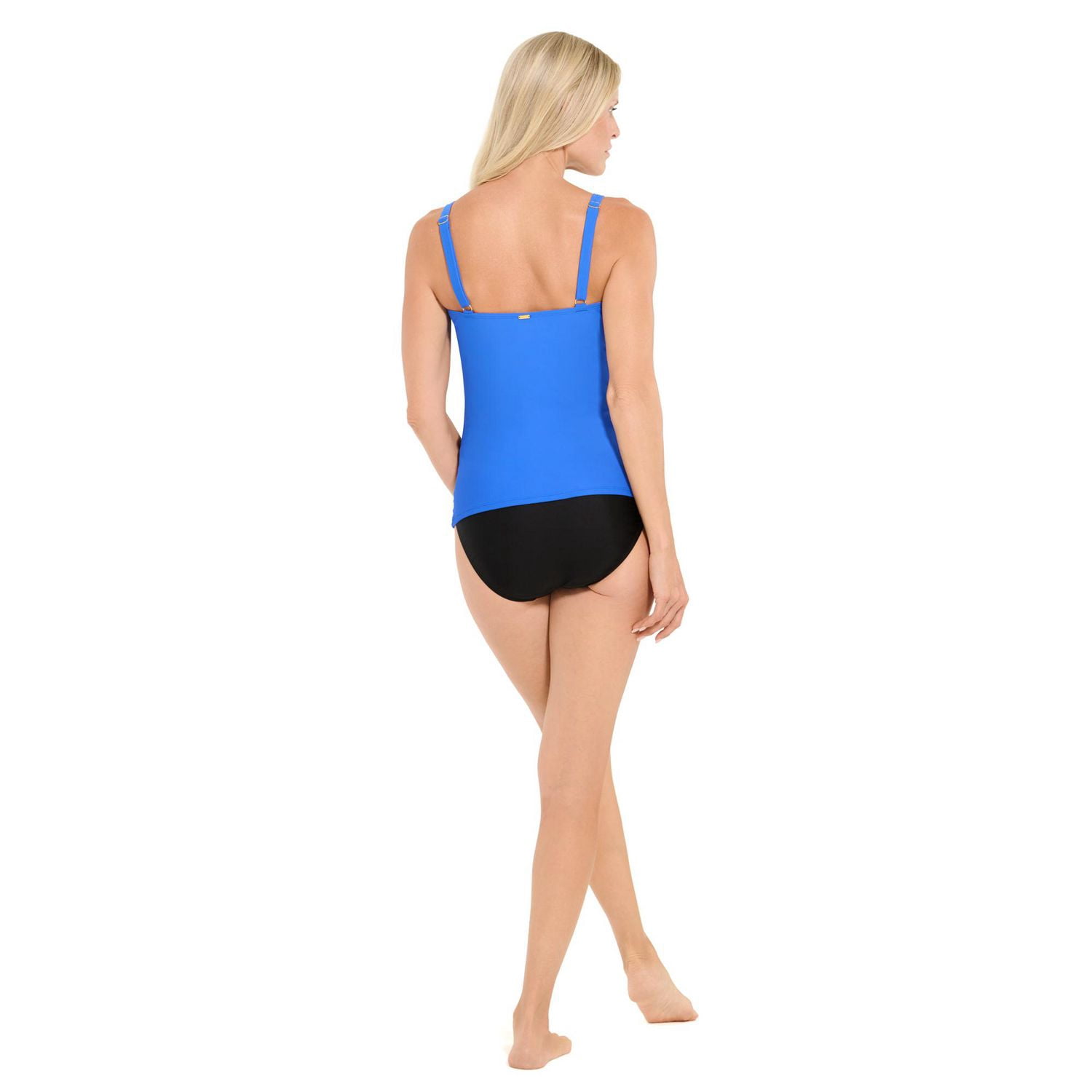 Krista Tankini D-Cup Haut de maillot de bain tankini à encolure dégagée pour femme