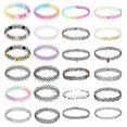 thumbnail image 1 of BodyJ4You Ensemble de 24 Pcs Collier Ras-du-Cou Coloré Extensible Élastique Bijoux Femmes Fille Enfants Paquet Valeur, 1 of 6