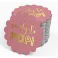 thumbnail image 4 of Inkdotpot Pack Of 100 Real Gold Foil Paper Tags Ready To Pop Baby Shower Favor Hang Tags, 4 of 6