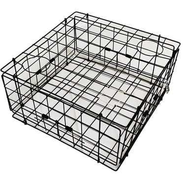 KUFA Vinyl coated Crab Trap (24"x24"x12"H) S60