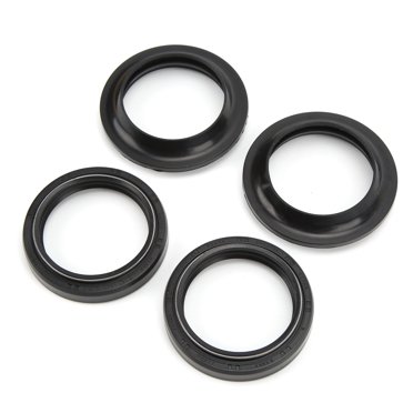 Joint d'Huile de Choc de Fourche avant, 41x53x8 / 10.5mm Étanche à l'Usure Joint à Poussière de Fourche Fluororubber pour le Remplacement de Moto pour XVS650 V Star