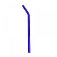thumbnail image 2 of Glass Straw Heat And High Temperature Resistant 8mm*18cm Elbow Multi-color, 2 of 7