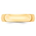 thumbnail image 2 of Bande Demi-Ronde 14KY 5mm LTW Taille 7.5 Taille 7.5, 2 of 3