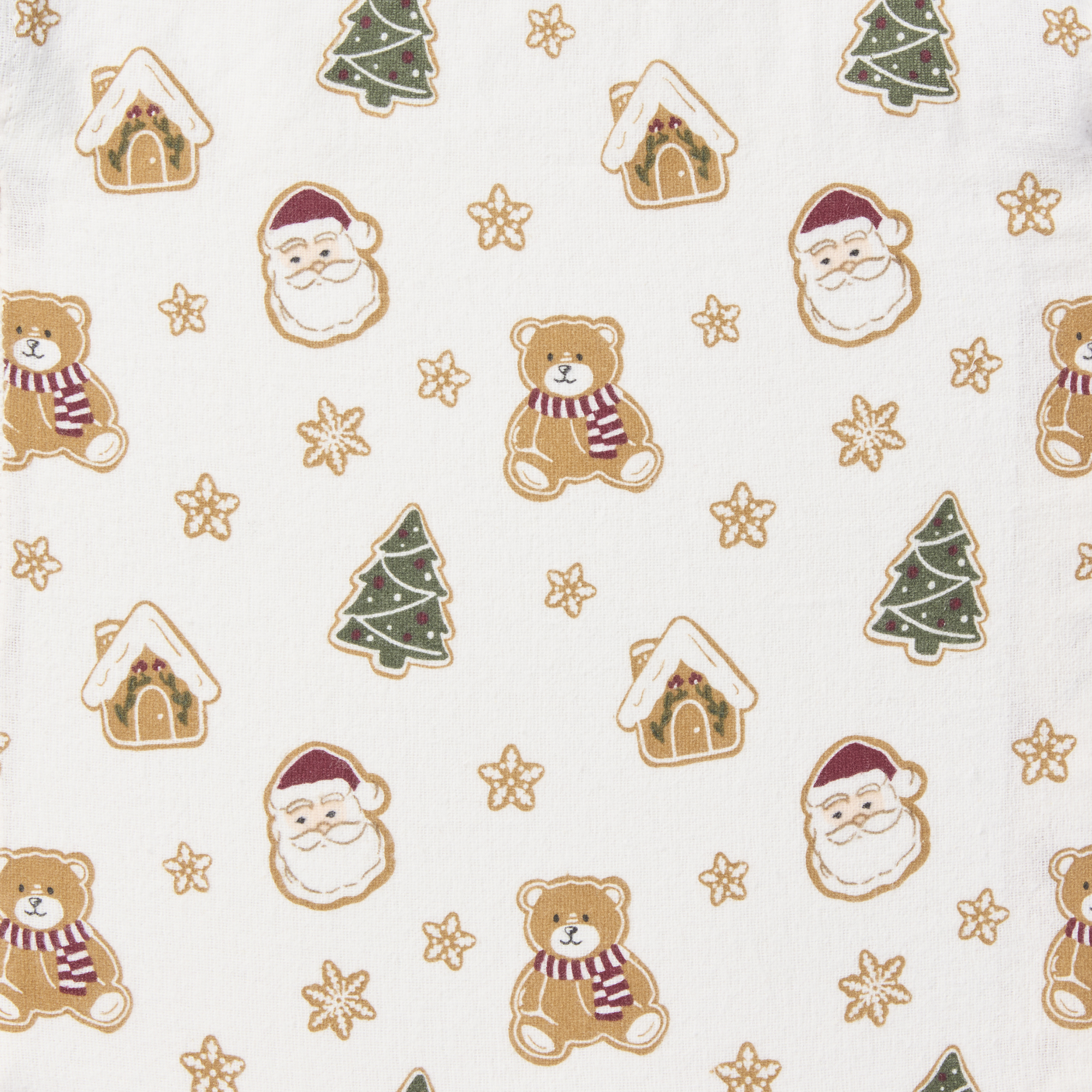 Holiday Time Twin Flannel Sheet Set