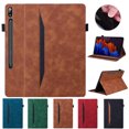 thumbnail image 2 of For Samsung Galaxy Tab S9 S8 S7 Plus FE Ultra Case PU Leather Business Tablet for Galaxy Tab S9 S8 S7 FE Plus Ultra Book Cover Green Galaxy Tab S9 Ultra, 2 of 6